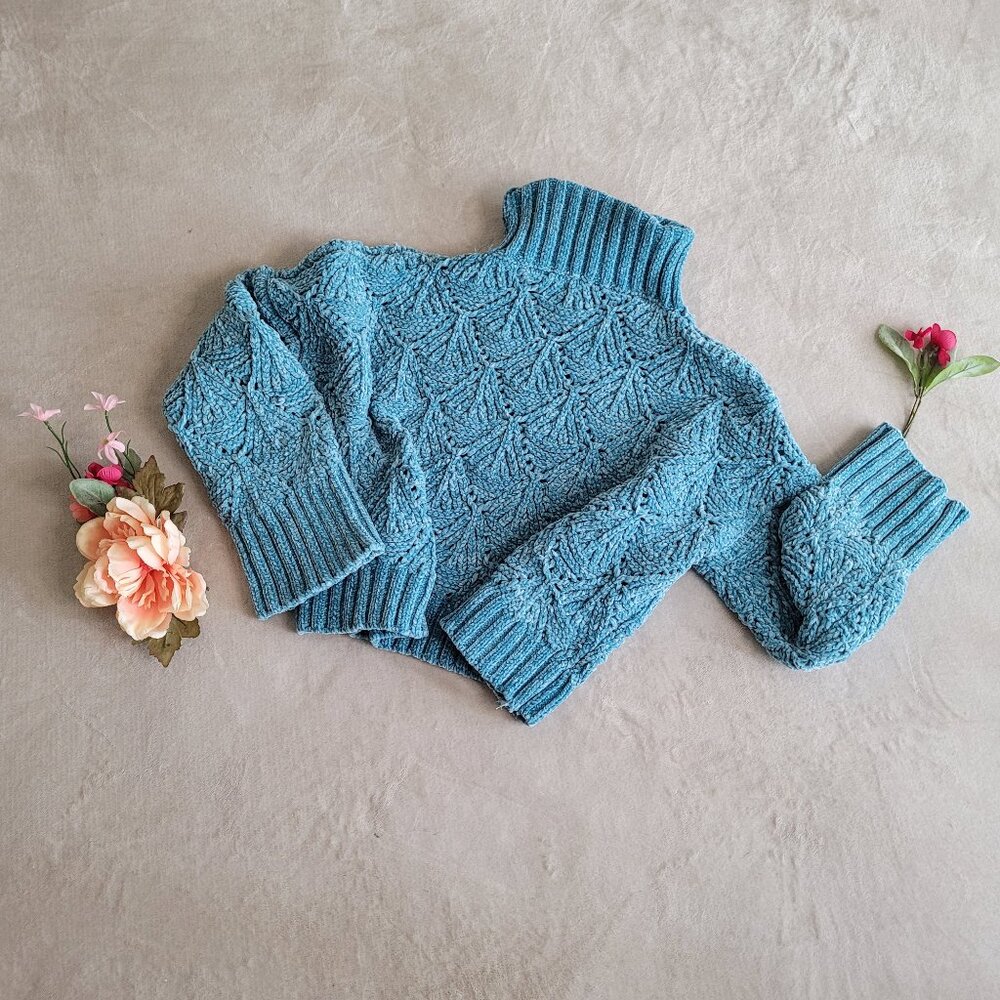 Turquoise POL Sweater